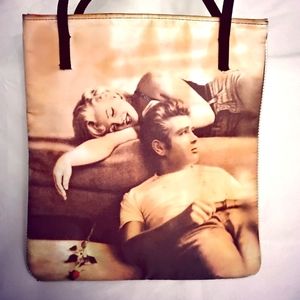 Marilyn Monroe and James Dean Tote